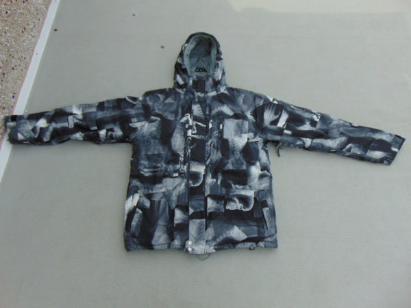 Winter Coat Men's Size X Large 686 Snowboarding With Snow Belt Fantastic Quality Black Grey Excellent