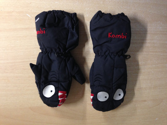 Winter Gloves and Mitts Child Size 2-3 Kombi Navy Shark