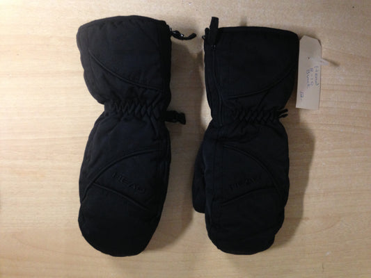 Winter Gloves and Mitts Child Size 8-10 Head Black Excellent