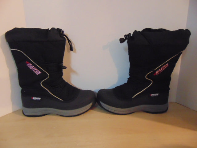 Winter Boots Ladies Size 9 Baffin Polar Proven With Heat Liner Black Pink Fantastic Quality