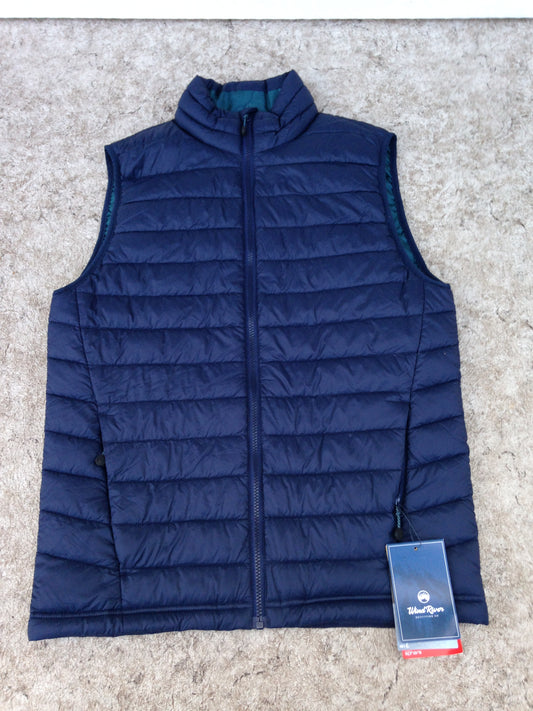 Winter Vest Men's Size Small Wind River Marine Blue New With Tags