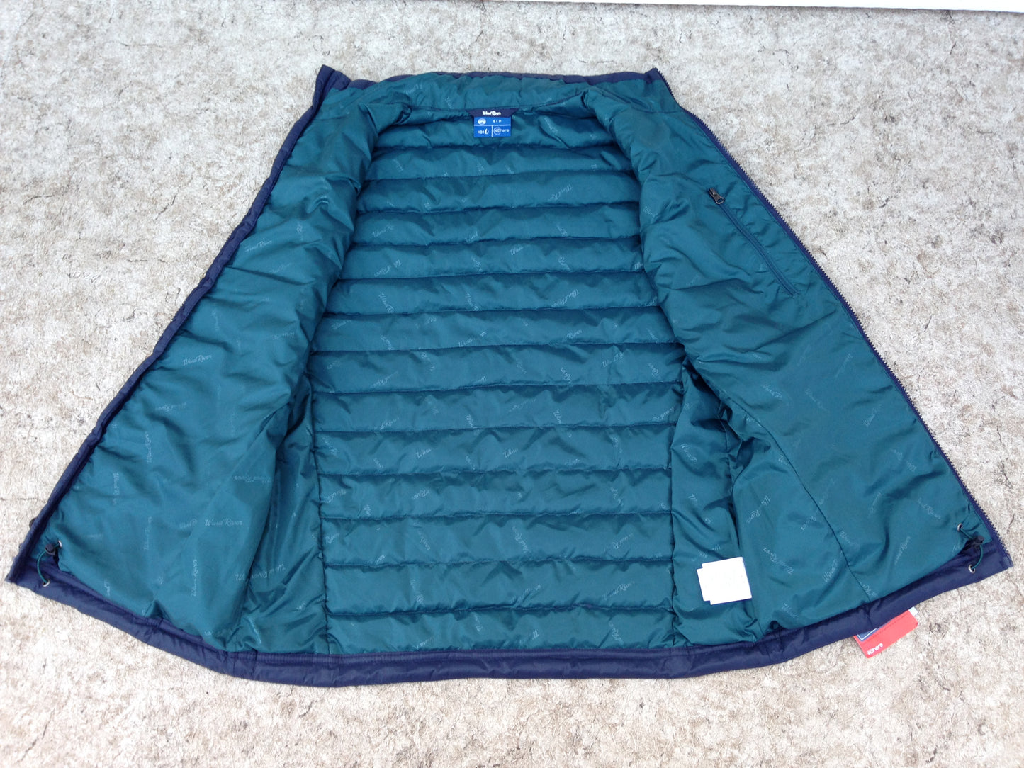Winter Vest Men's Size Small Wind River Marine Blue New With Tags
