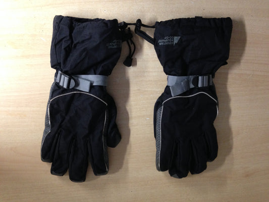 Winter Gloves and Mitts Men's Size Medium MEC Gore-Tex Waterproof With Liner Black