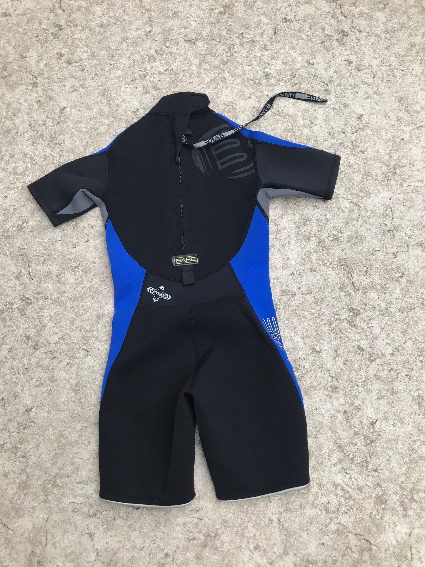 Wetsuit Child Size 10 Bare 2-3 MM Blue Black As  New Demo