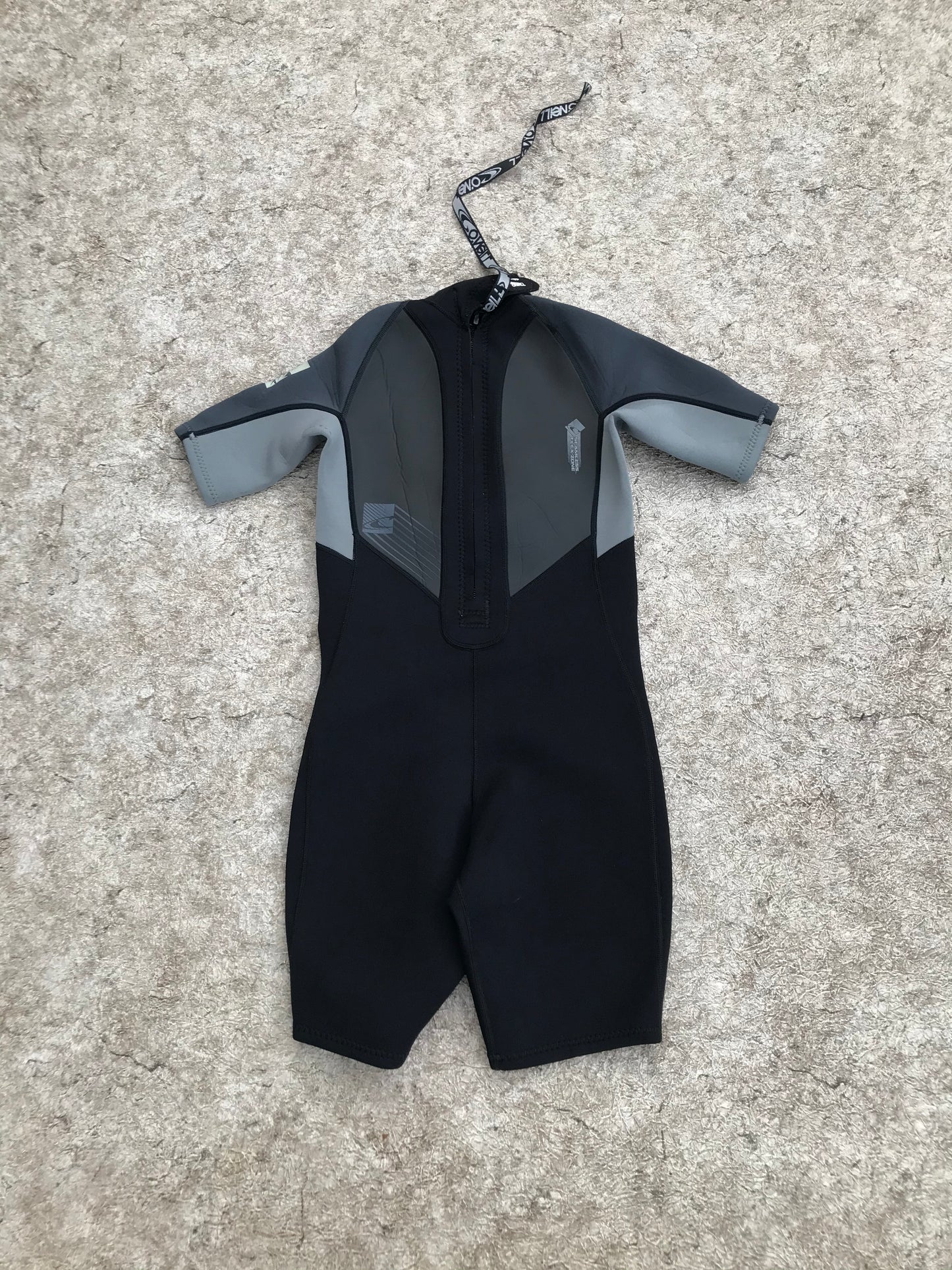 Wetsuit Child Size 12 Oneill Black Grey 2-3 mm Neoprene Excellent