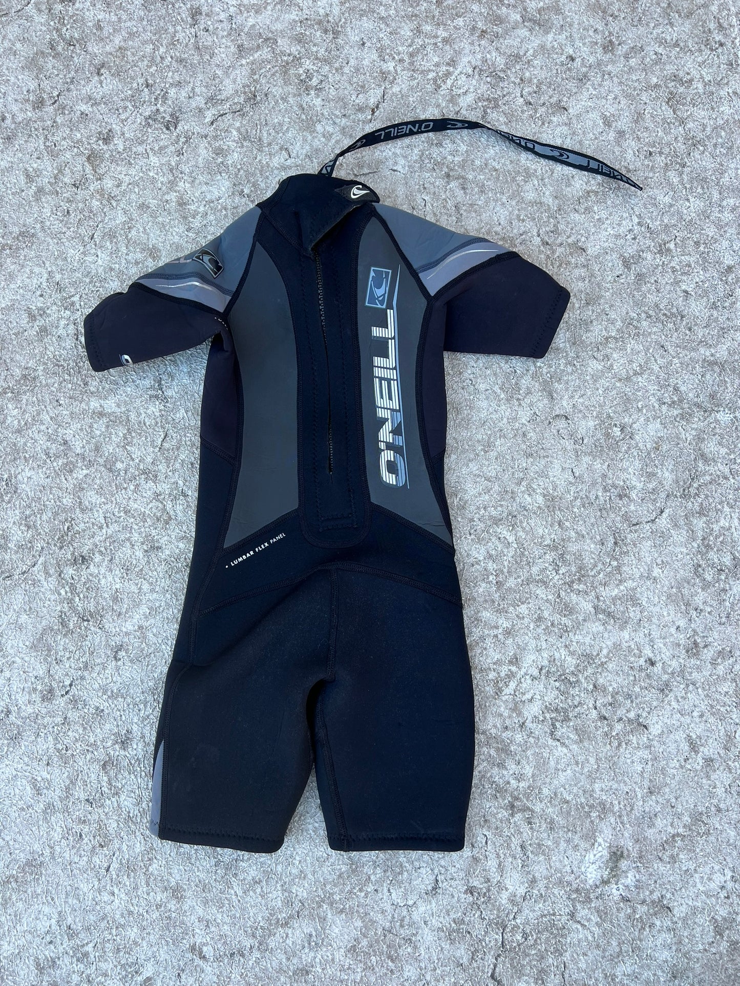 Wetsuit Child Size 4 Oneill Black Grey 2-3mm Excellent