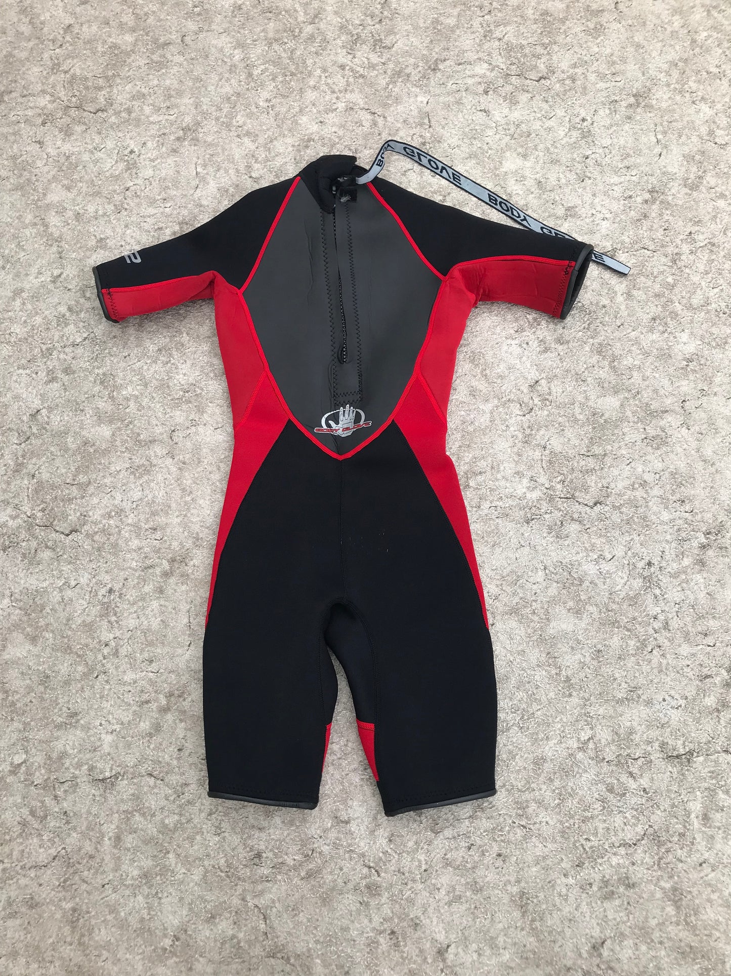 Wetsuit Child Size 8 Body Glove 2 mm Black Red