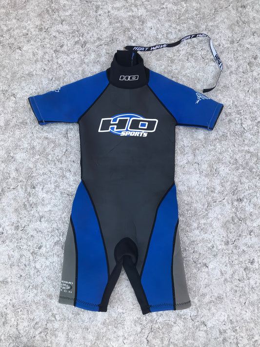 Wetsuit Child Size 8 HO Black Blue 2-3 mm As New