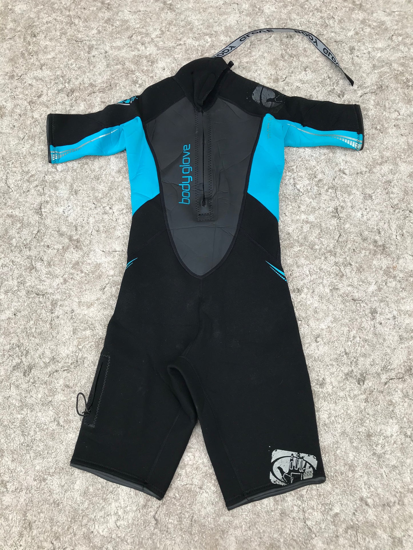 Wetsuit Ladies Size 5-6 Body Glove 2-3 mm Blue Black Silver New Demo Model