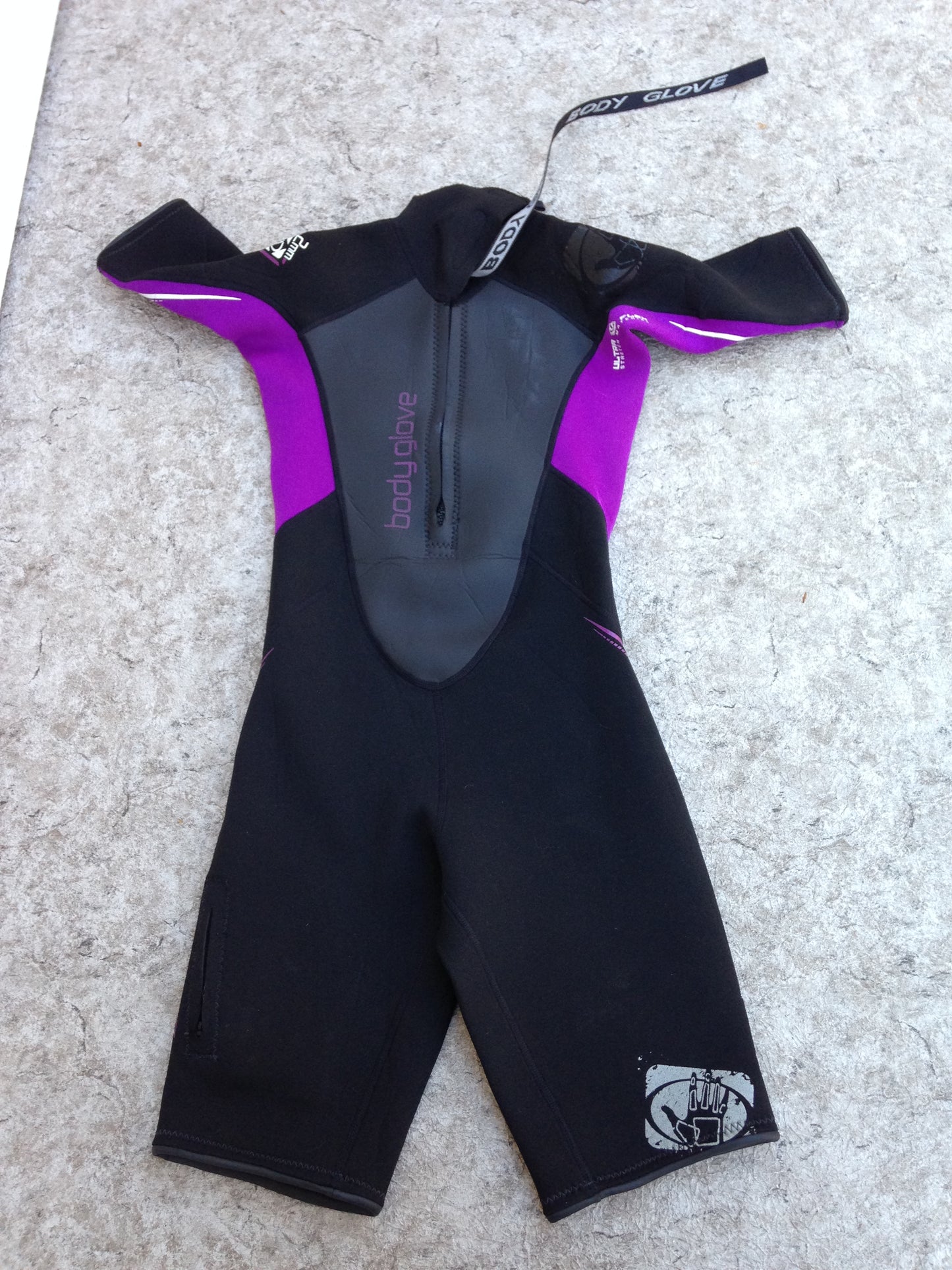 Wetsuit Ladies Size 5-6 Body Glove 2-3mm Neoprene Excellent