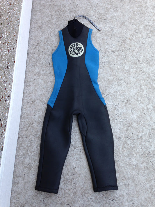 Wetsuit Ladies Size 5-6 Full Rip Curl Surf 4-5 mm Neoprene Black