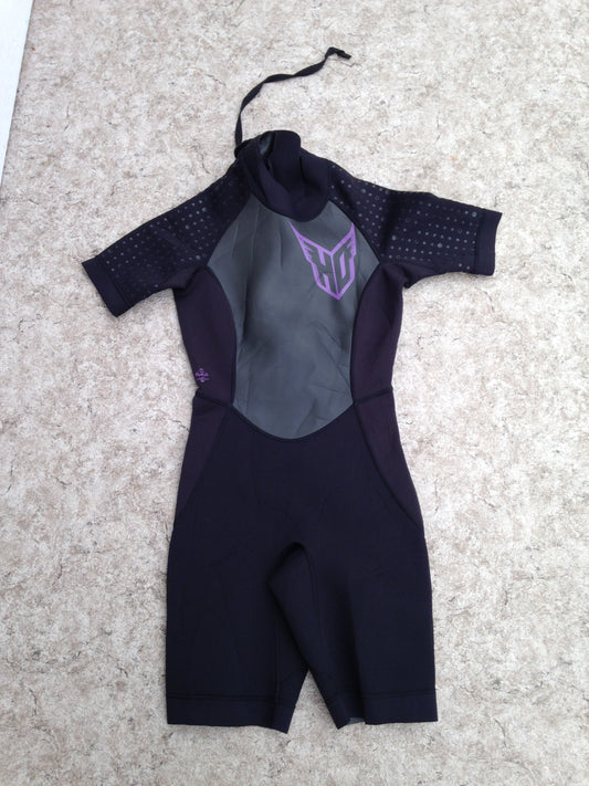 Wetsuit Ladies Size 5-6 HO Black Purple 2-3 mm Neoprene New Demo Model