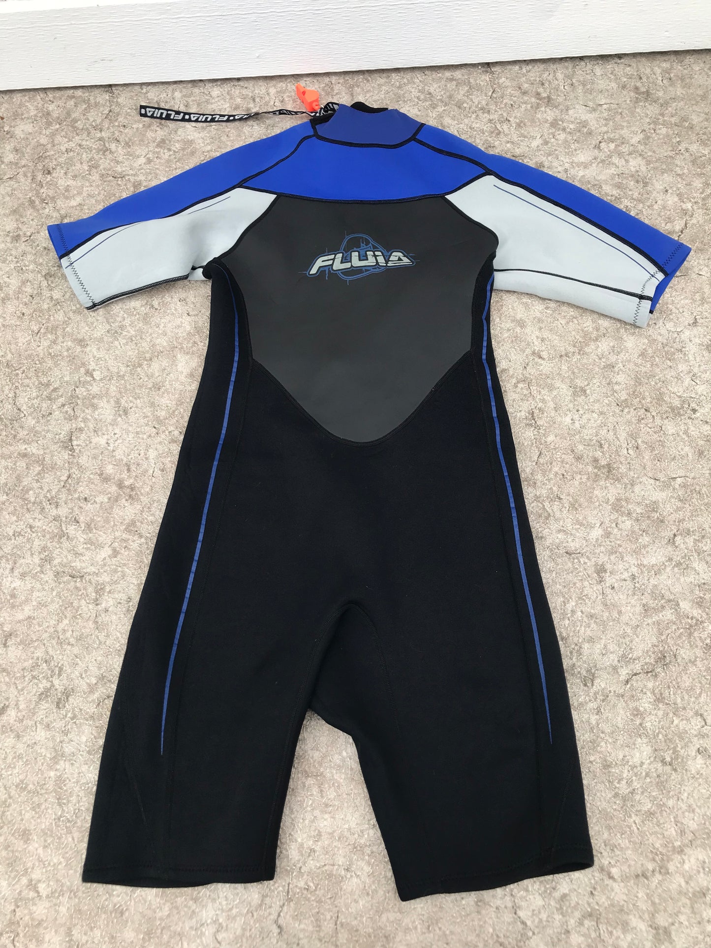 Wetsuit Men's Size Large Blue Grey Black 2-3 mm Excellent