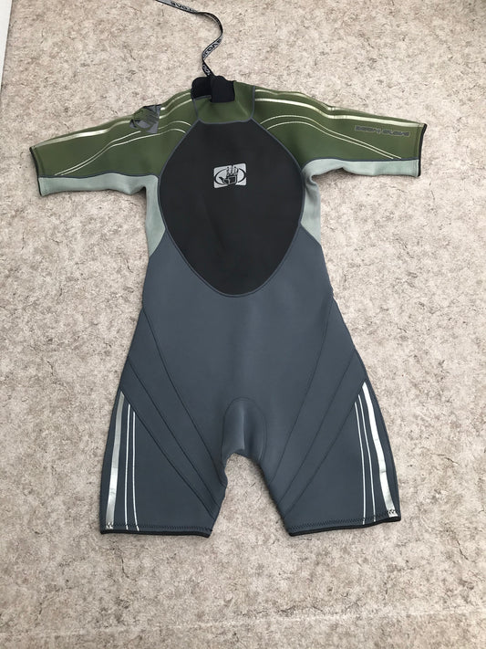 Wetsuit Men's Size Large Body Glove 2-3 MM Grey Green