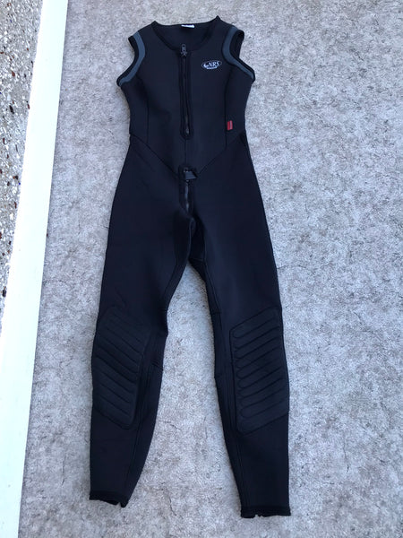 Wetsuit Men's Size Large Full John NRS Ultra 2-3 mm With Crotch Zipper Black Excellent As New