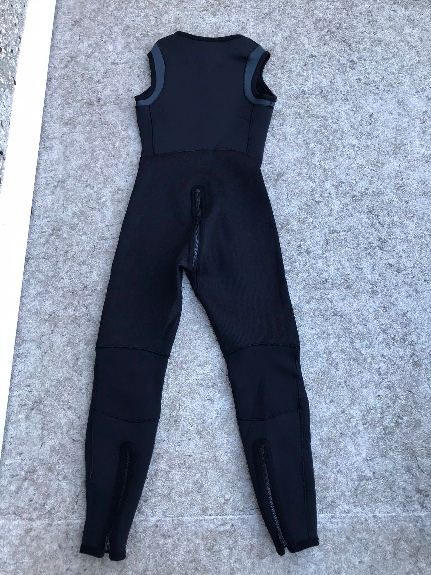 Wetsuit Men's Size Large Full John NRS Ultra 2-3 mm With Crotch Zipper Black Excellent As New