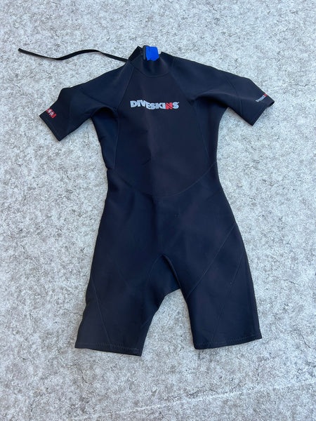 Wetsuit Men's Size Medium DiveSkins Black 2-3 mm As New TH 2314