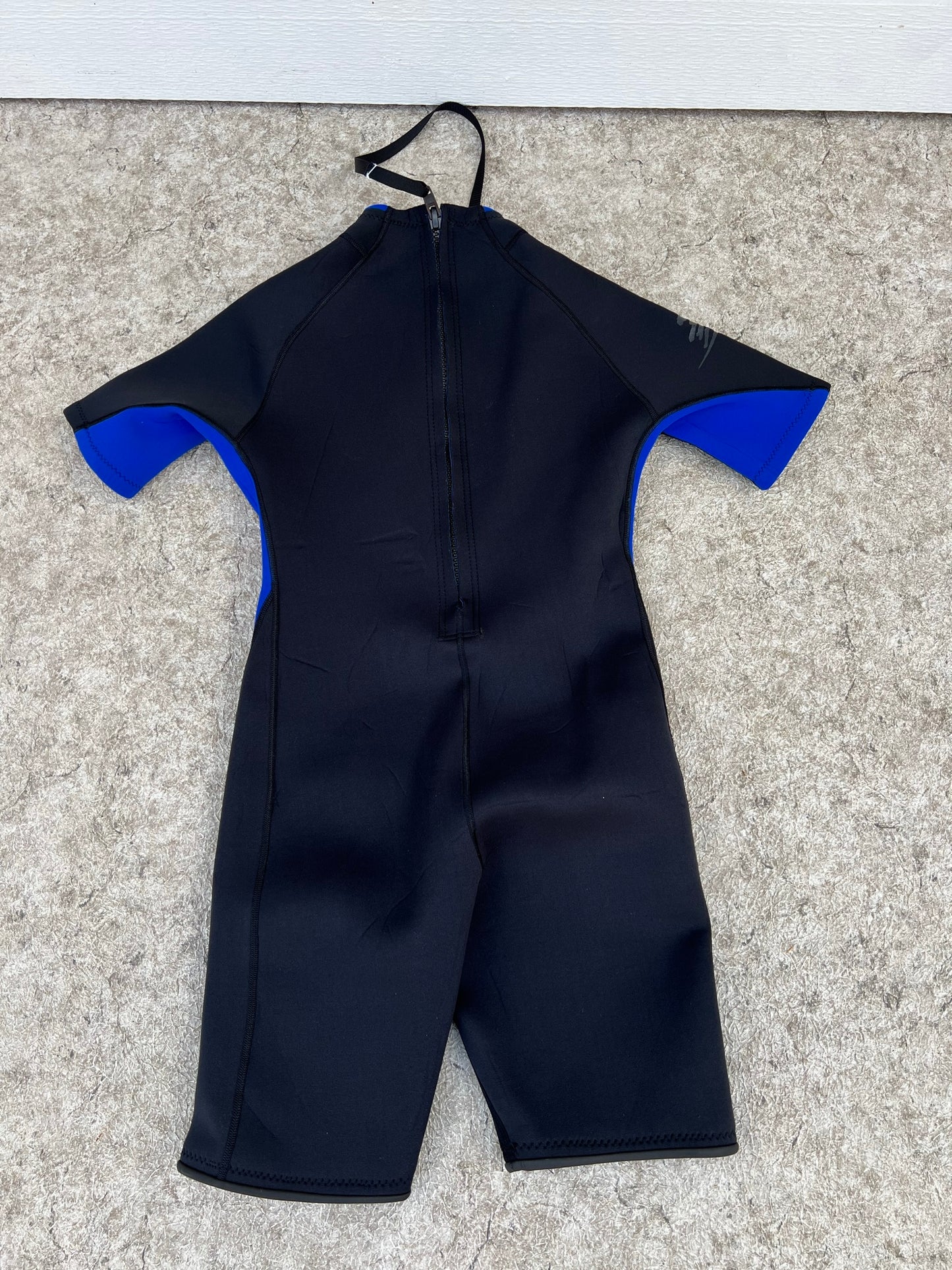 Wetsuit Men's Size Medium HO Kidder USA 2-3 mm Neoprene Black Blue As New