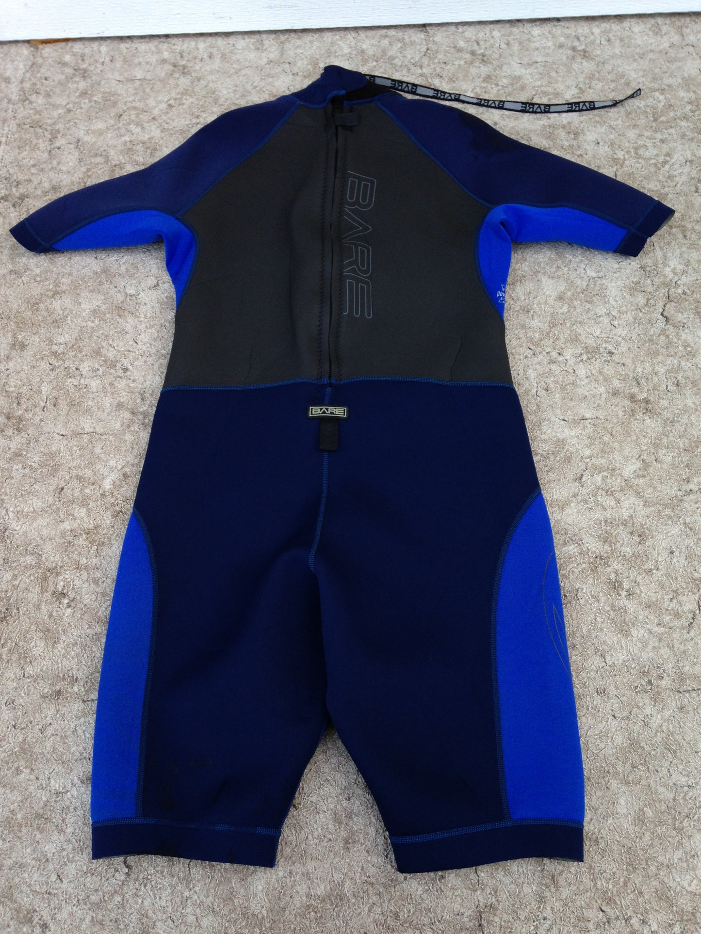 Wetsuit Men's Size X Large Bare 2-3 mm Blue Grey Excellent