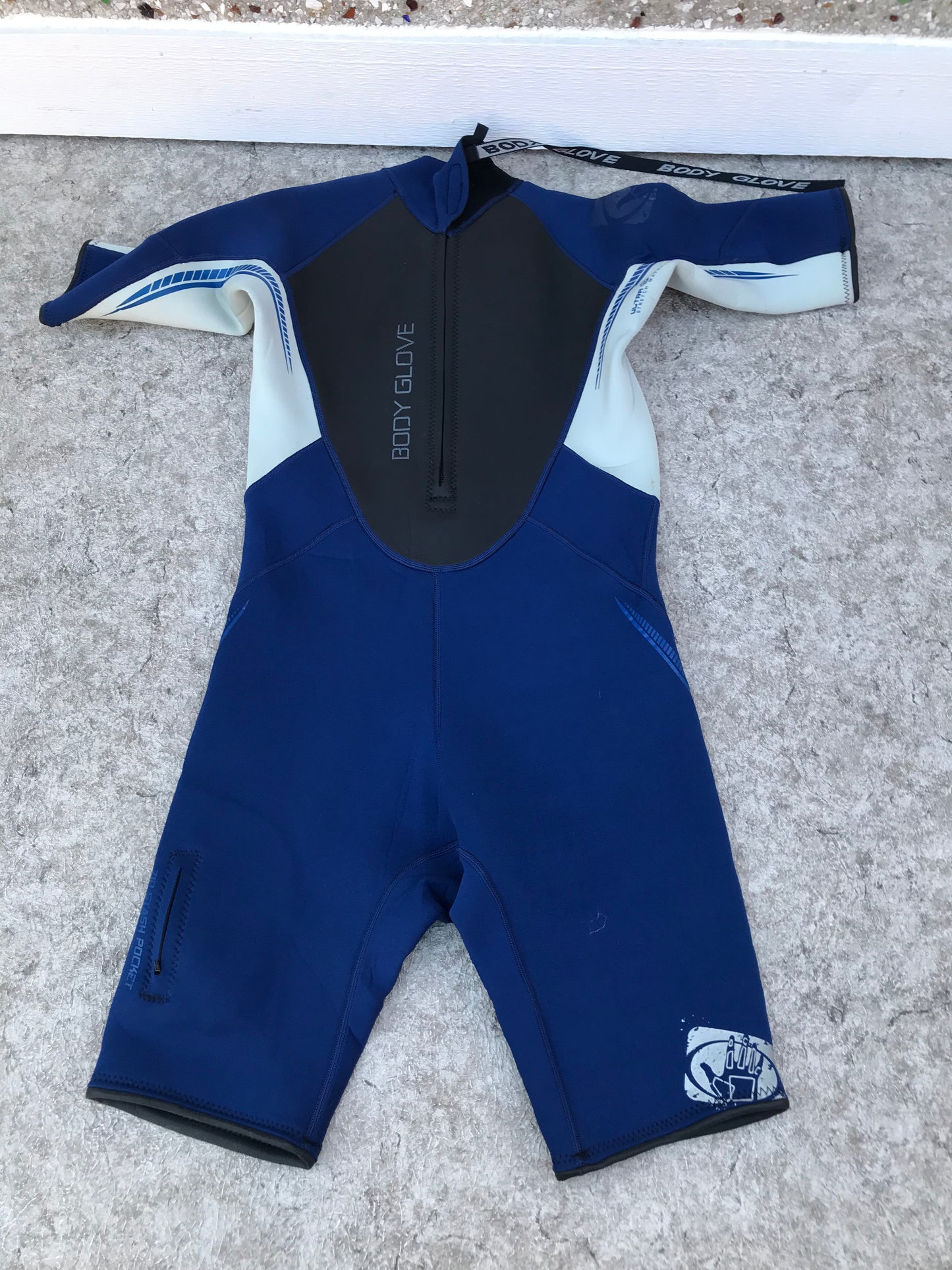 Wetsuit Men's Size X Large Body Glove 2-3 mm Neoprene Blue Grey  New Demo Model