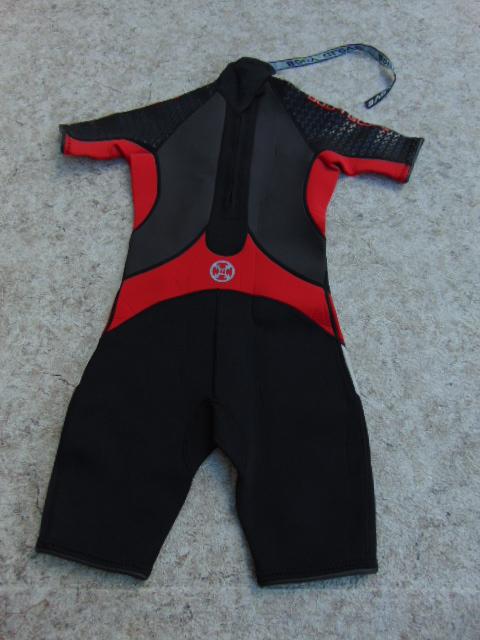 Wetsuit Child Size 12 Body Glove  2-3 mm Neoprene Black Red
