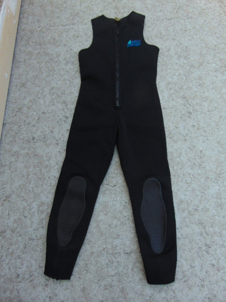 Wetsuit Ladies Size Large MEC Paddle Sport John Black Blue 2-3mm Neoprene Fantastic Quality