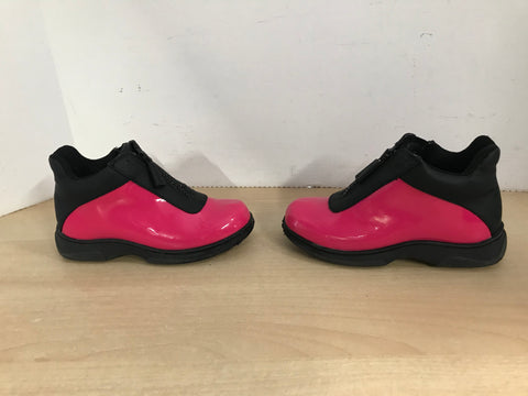 Winter Boots Child Size 10 Toddler Front Zip Up Rubber Soles Excellent  JP 5596 A