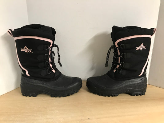 Winter Boots Ladies Size 9 Weather Spirit Black Pink As New