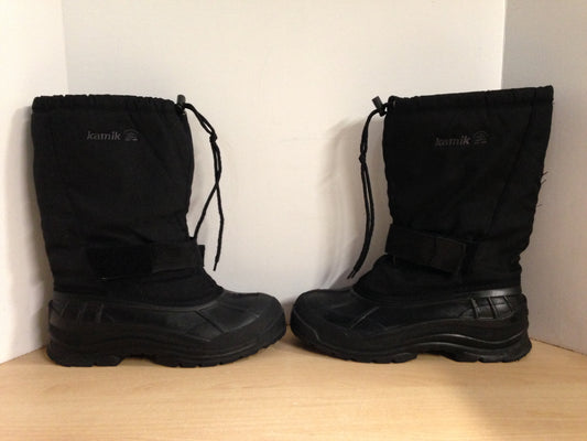 Winter Boots Men's Size 11 Kamik With Liner Black