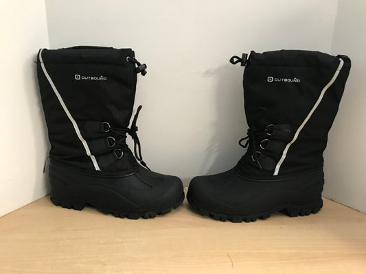 Winter Boots Men's Size 8 Outbound With Liner Black As New