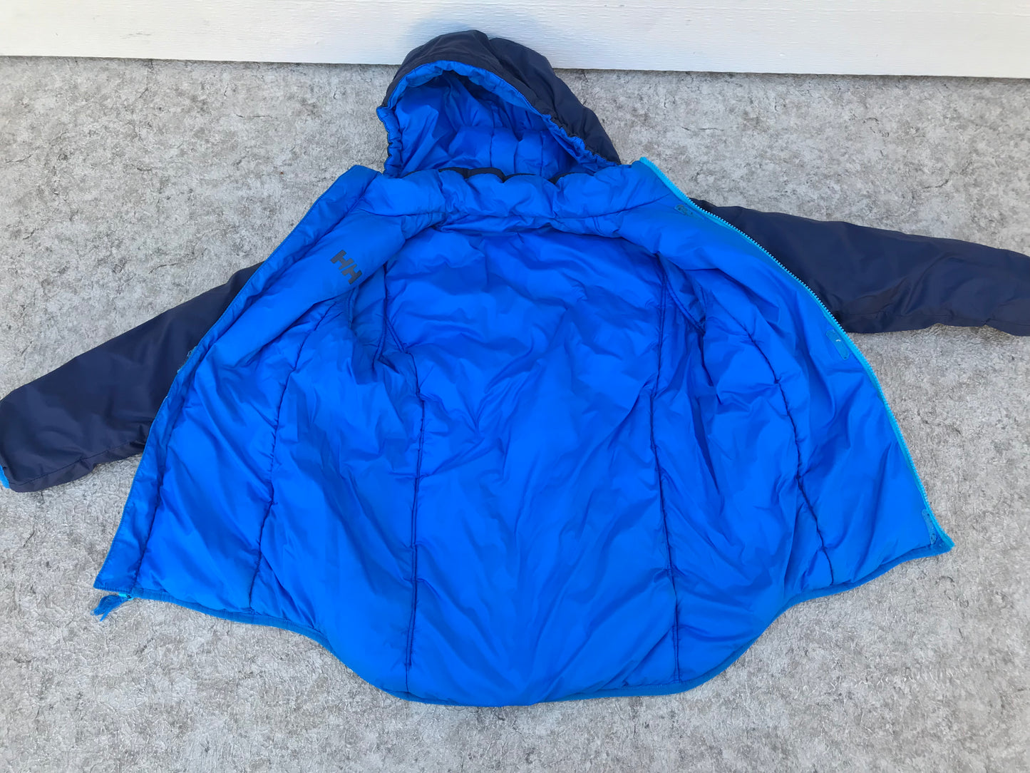 Winter Coat Child Size 12 Helly Hansen Blue Excellent