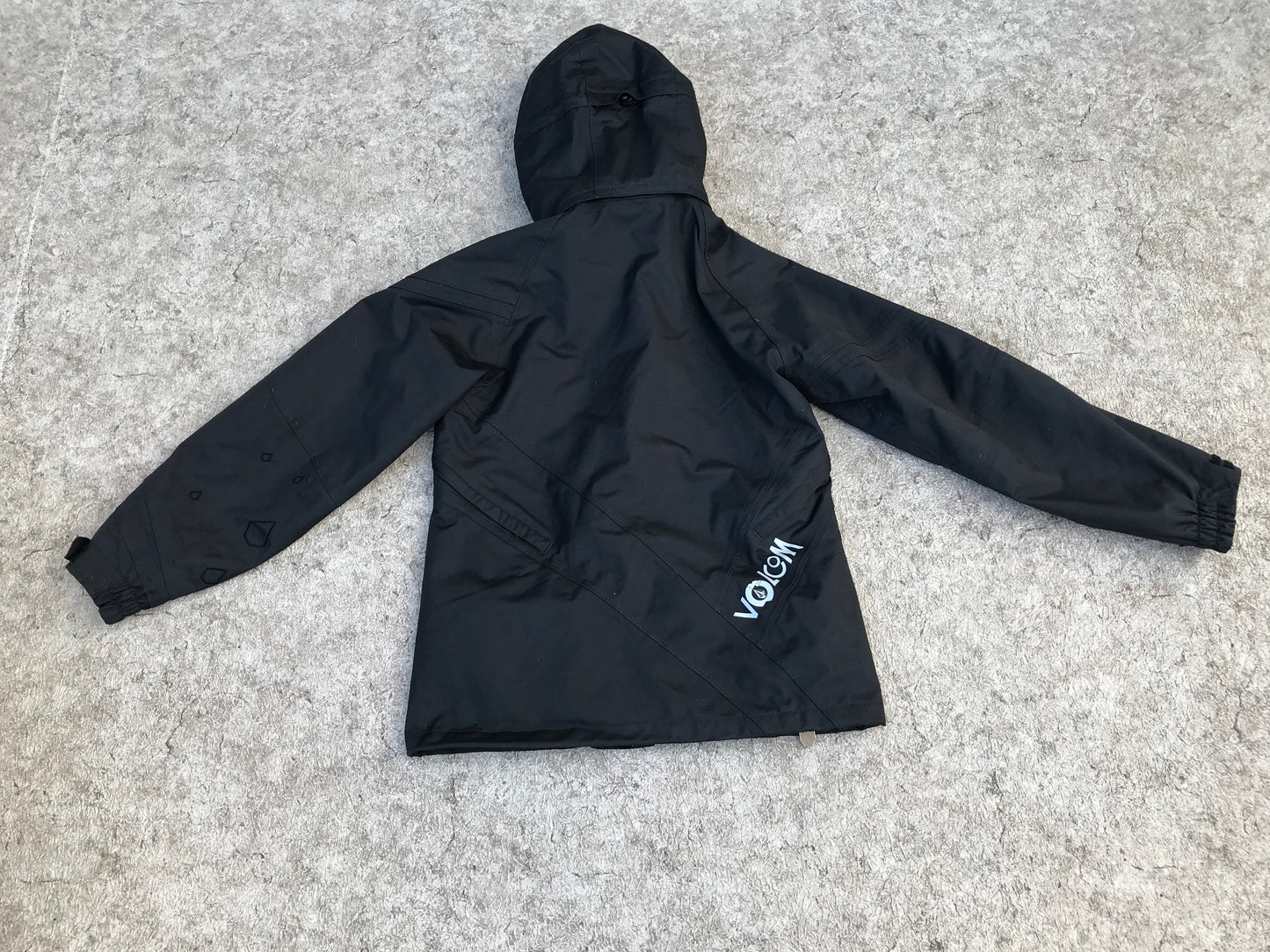 Winter Coat Men's Size Small Volcom With Snow Belt Waterproof Snowboarding Black Lime New Demo Model
