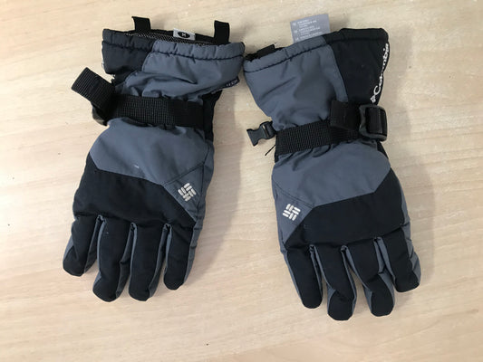 Winter Gloves and Mitts Child Size 10-12 Columbia Black Grey