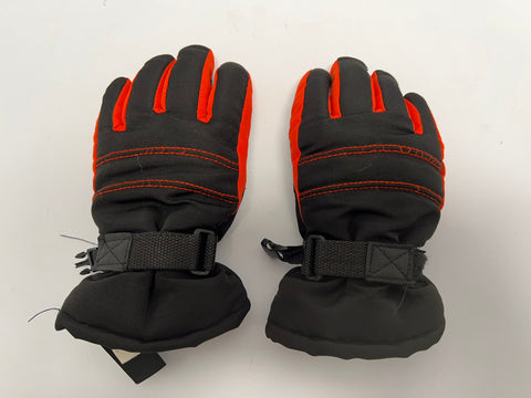 Winter Gloves and Mitts  Child Size 4-6 Kombi Black  Red Excellent