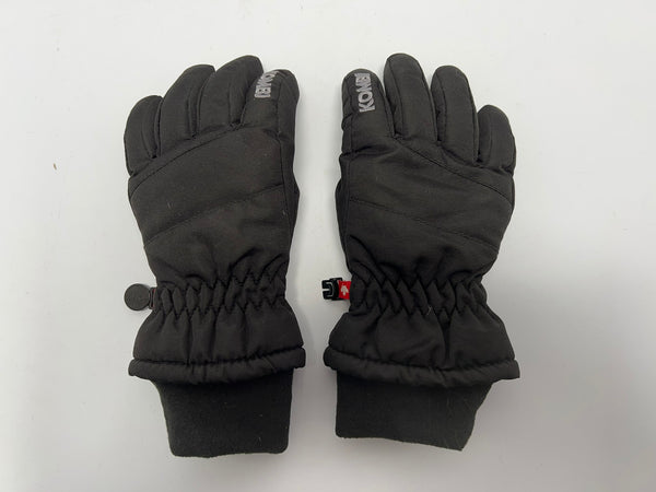 Winter Gloves and Mitts  Child Size 6-8 Kombi Black Excellent