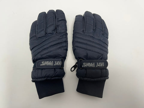 Winter Gloves and Mitts  Men's Size Medium Hot Paws Marine Blue Excellent