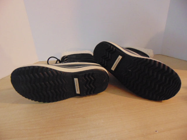 Winter Boots Ladies Size 8 Sorel With Liner Black New Demo