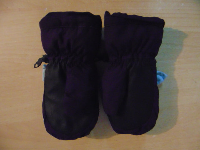 Winter Gloves and Mitts Child Size 2-3x Kombi Purple Happy Face