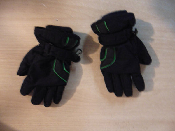 Winter Gloves and Mitts Child Size 6-8 Navy Green