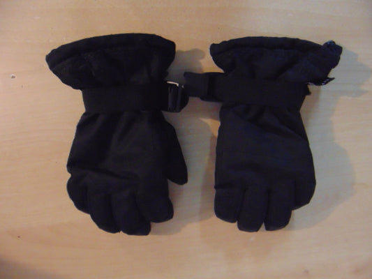 Winter Gloves and Mitts Child Size 7-9  Firefly Aquamax Black Excellent