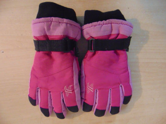 Winter Gloves and Mitts Child Size 7-9 Joe Black Pink