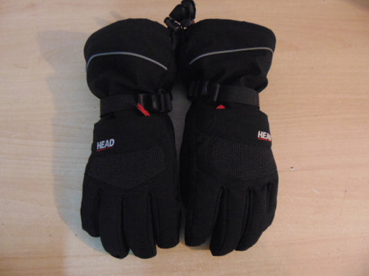 Winter Gloves and Mitts Ladies  Size Medium Head Black Red New Demo Model
