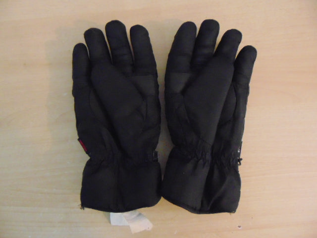 Winter Gloves and Mitts Men's Size Small Black Northern Lights