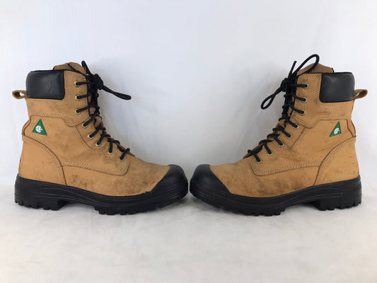 Work Boots Men's Size 10.5 Dakota Leather SA Approved With Steel Toe leather Worn Once