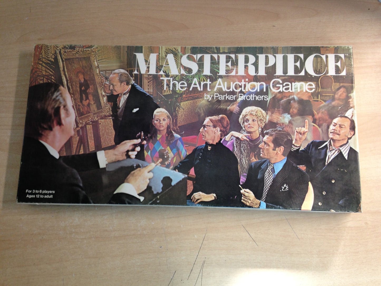 Y Game Masterpiece The Art Of Auction Vintage 1970 As New Complete Excellent Condition