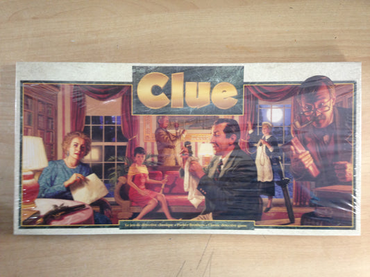 Game Clue Vintage NEW SEALED RARE