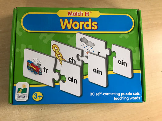 Y Game Child Match It Words The Learning Journey Complete Excellent