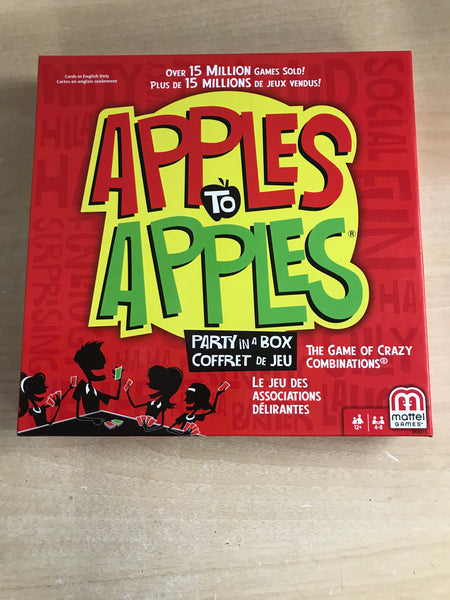 Y Game Child Apples to Apples Large Party In A Box New Sealed Age 12+