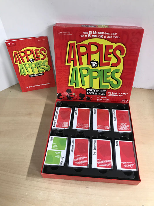 Y Game Child Apples to Apples Large Party In A Box New Sealed Age 12+