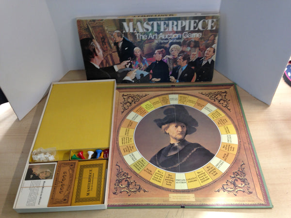 Y Game Masterpiece The Art Of Auction Vintage 1970 As New Complete Excellent Condition